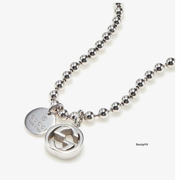 Gucci Other - New Authentic GUCCI Boule GG Necklace 21"